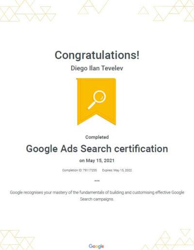 Google Search Ads Diploma